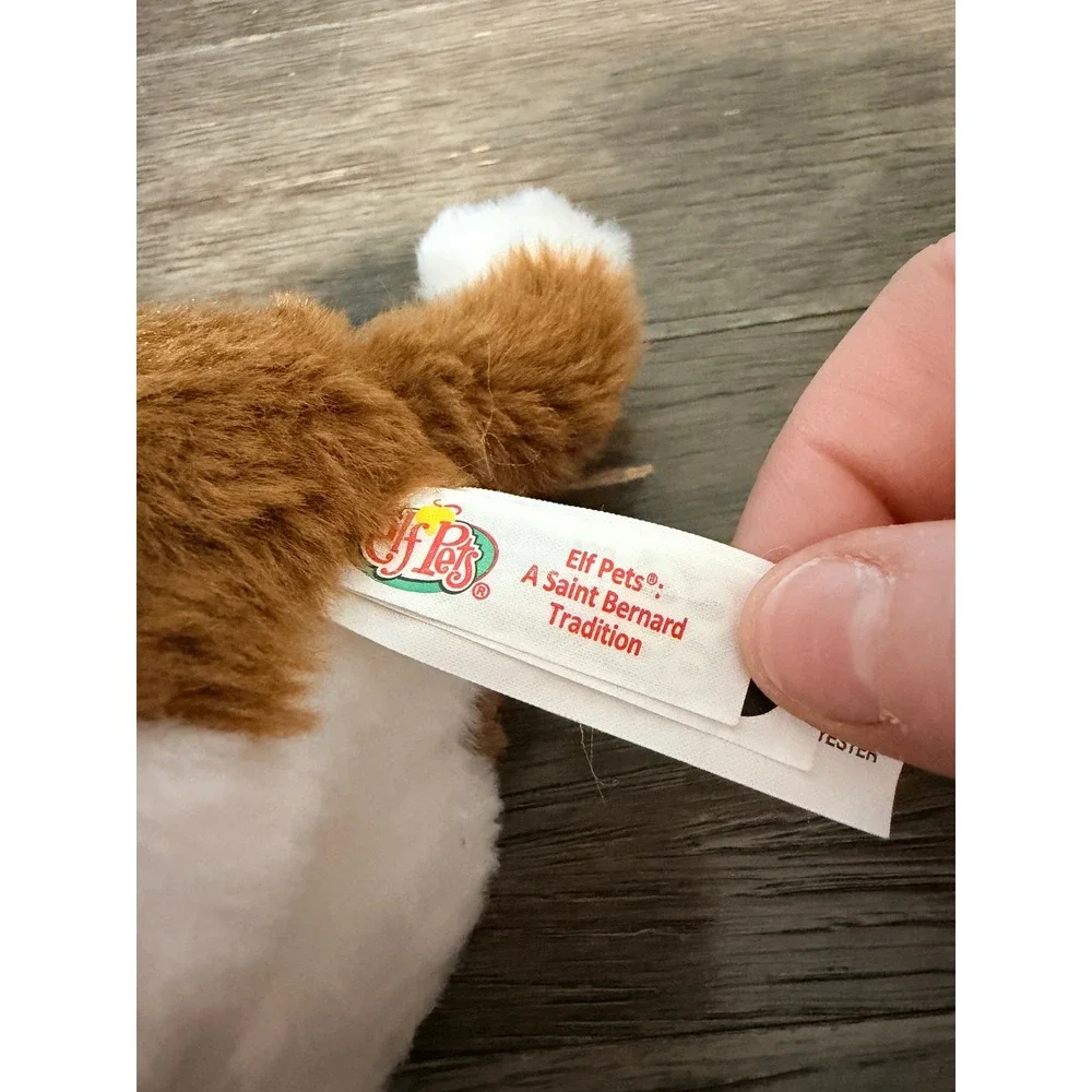 Elf Pets A Saint‎ Bernard Tradition Christmas Book and Plush Set